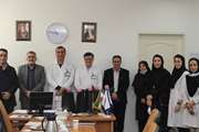 برگزاری جلسه پایان سال اعضای هیئت رئیسه بیمارستان شریعتی